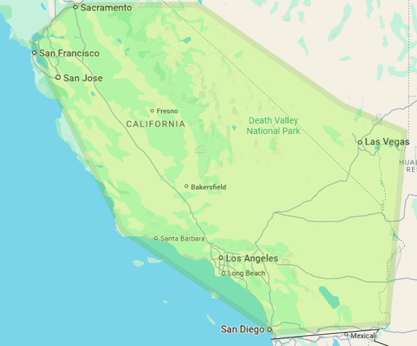 Service Area Map